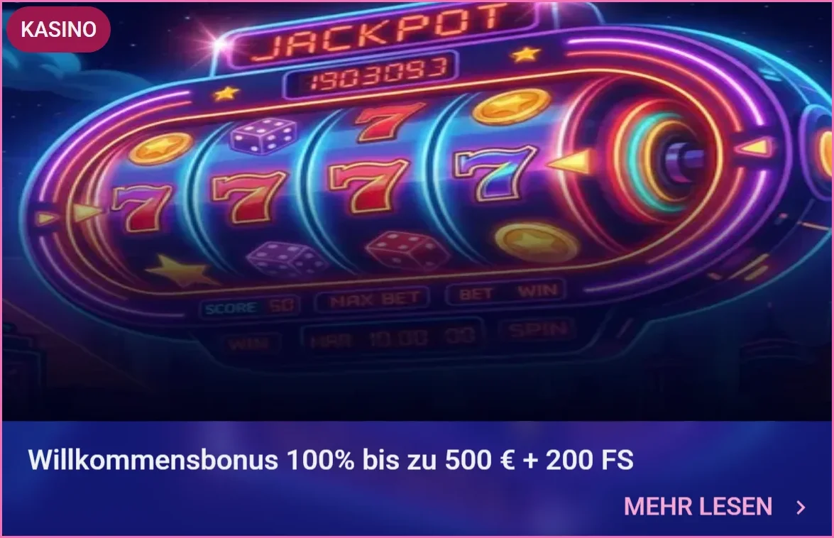 BotSpinsBet Casino Willkommensbonus